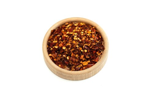 Chili crushed with raw seeds