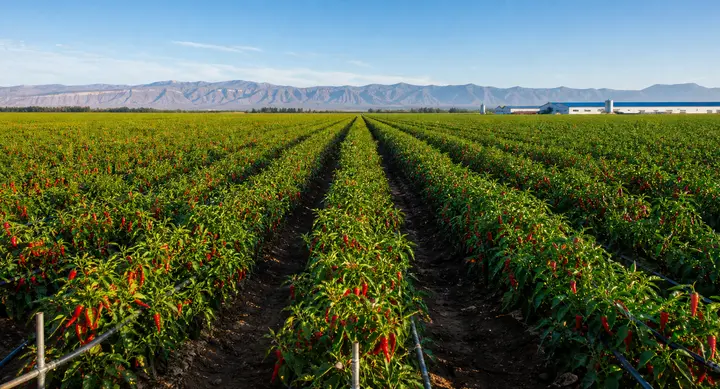 WINSPICES pepper fields